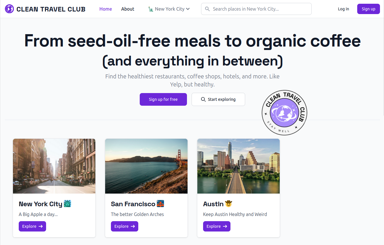 Clean Travel Club